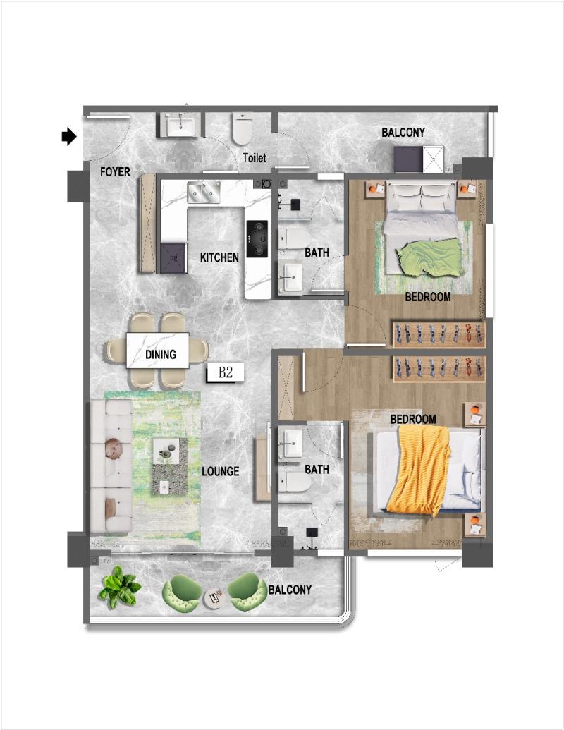 The Executive Suites at Riverside  A Curated Collection of One, Two & Three-Bedroom Urban Residences. photo 1
