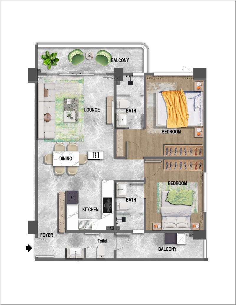 The Executive Suites at Riverside  A Curated Collection of One, Two & Three-Bedroom Urban Residences. photo 2