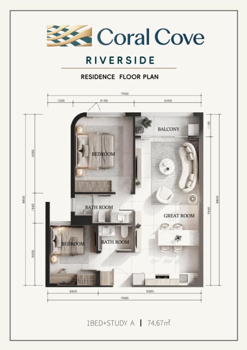 Coral Cove Riverside Nairobi | 1, 2 & 3 Bedroom Apartments for Sale photo 5