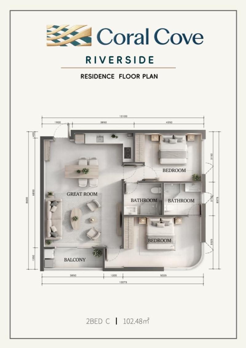 Coral Cove Riverside Nairobi | 1, 2 & 3 Bedroom Apartments for Sale photo 6
