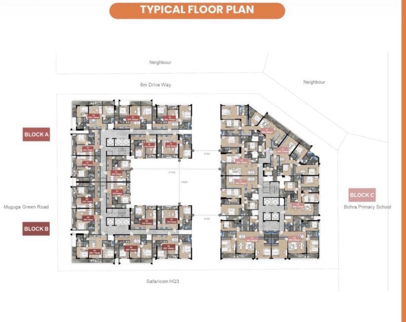     Brookside Oak Residency – Luxury Apartments for Sale in Westlands, Nairobi photo 4